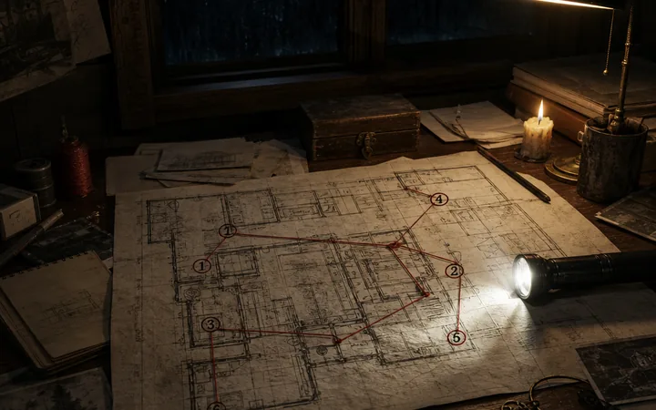 Scary Game 2 guide map editorial visual for walkthrough planning